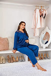 Chicwe Women's Plus Size Pajamas Sleepwear Pajama Set